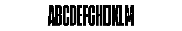 HeadingCondensed 27XBold Font UPPERCASE