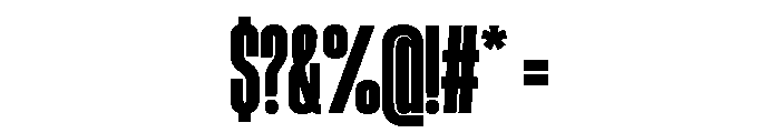 HeadingCondensed 28Heavy Font OTHER CHARS
