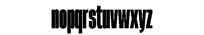 HeadingCondensed 28Heavy Font LOWERCASE