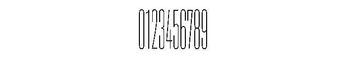 HeadingUltracompressed 01Thin Font OTHER CHARS