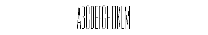 HeadingUltracompressed 01Thin Font UPPERCASE