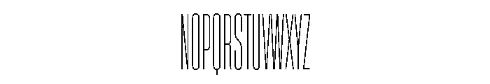 HeadingUltracompressed 01Thin Font UPPERCASE