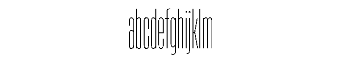 HeadingUltracompressed 01Thin FONT