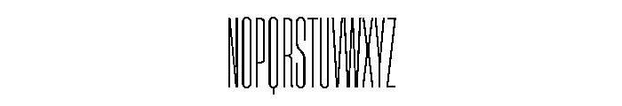 HeadingUltracompressed 02Light Font UPPERCASE