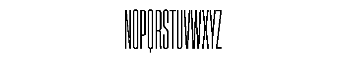 HeadingUltracompressed 03Book Font UPPERCASE
