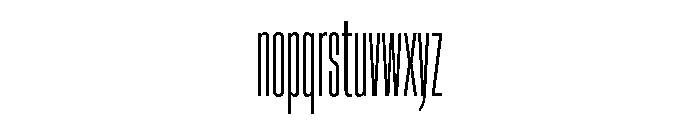 HeadingUltracompressed 03Book Font LOWERCASE