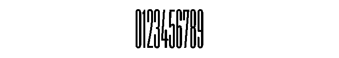 HeadingUltracompressed 04Regular Font OTHER CHARS