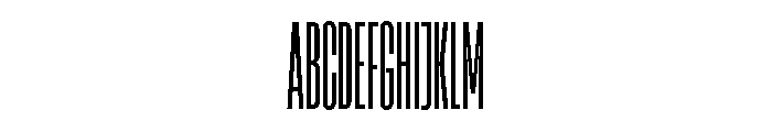 HeadingUltracompressed 04Regular Font UPPERCASE