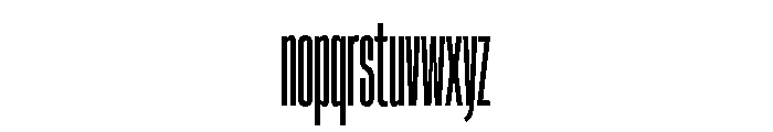 HeadingUltracompressed 05Medium Font LOWERCASE