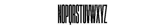 HeadingUltracompressed 06Bold Font UPPERCASE