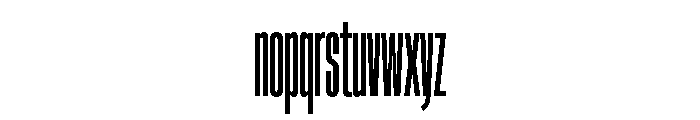 HeadingUltracompressed 06Bold Font LOWERCASE