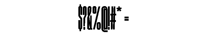 HeadingUltracompressed 07XBold Font OTHER CHARS