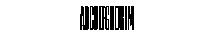 HeadingUltracompressed 07XBold Font UPPERCASE