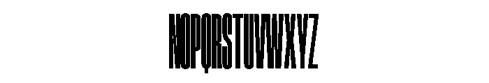HeadingUltracompressed 08Heavy Font UPPERCASE