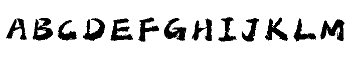 Hellofont Id Hun Yuan Ti Regular Font UPPERCASE