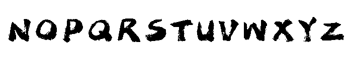 Hellofont Id Hun Yuan Ti Regular Font UPPERCASE