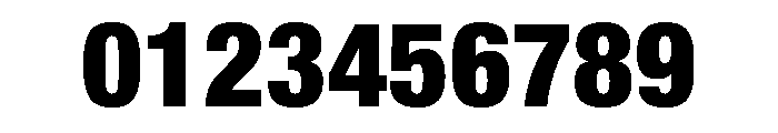 Helvetica Neue Heavy Font OTHER CHARS