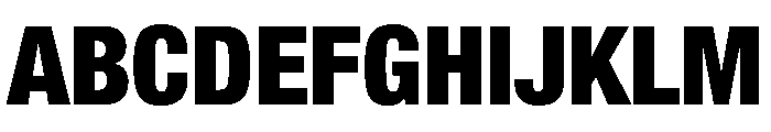 Helvetica Neue Heavy Font UPPERCASE