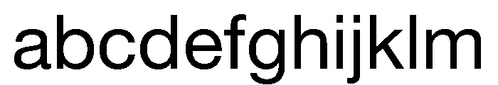 Helvetica Neue Regular FONT