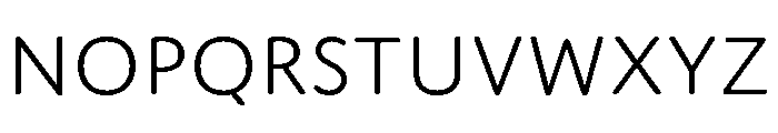 Herculanum Light Font UPPERCASE