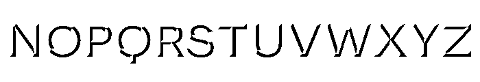 Herculanum Medium Font LOWERCASE