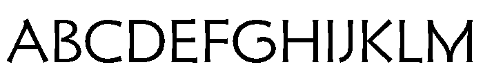 Herculanum Regular Font UPPERCASE