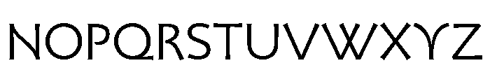 Herculanum Regular Font UPPERCASE