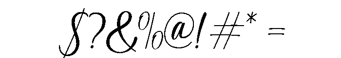 HEATHENS-Regular Font OTHER CHARS