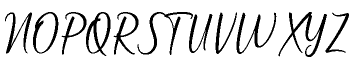 HEATHENS-Regular Font UPPERCASE