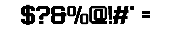 HEGIOST-Regular Font OTHER CHARS