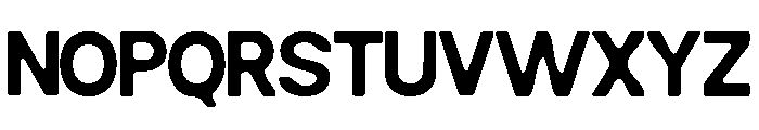 HELGROM BLUR Font UPPERCASE