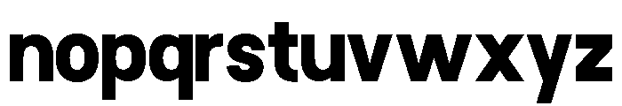 HELGROMREGULAR-Regular Font LOWERCASE