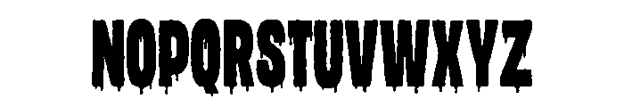 HELLBUMPS Base Font UPPERCASE