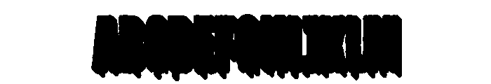 HELLBUMPS Shadow Font UPPERCASE