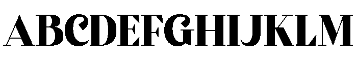 HELONEA-Regular Font UPPERCASE