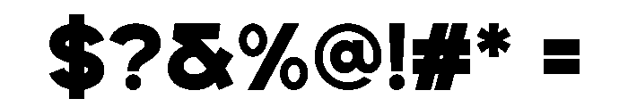 HENKO Font OTHER CHARS