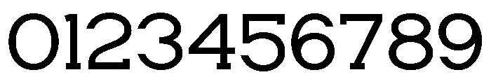 HESKOR SLAB Extra Light Font OTHER CHARS