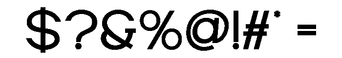 HESKOR SLAB Extra Light Font OTHER CHARS