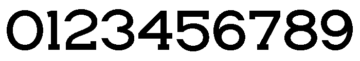 HESKOR SLAB Light Font OTHER CHARS