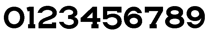 HESKOR SLAB Medium Font OTHER CHARS