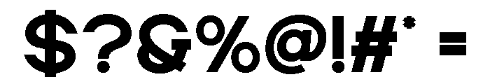 HESKOR SLAB Medium Font OTHER CHARS