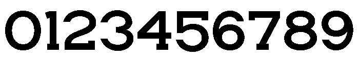 HESKOR SLAB Regular Font OTHER CHARS