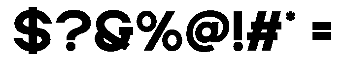 HESKOR SLAB Semi Bold Font OTHER CHARS