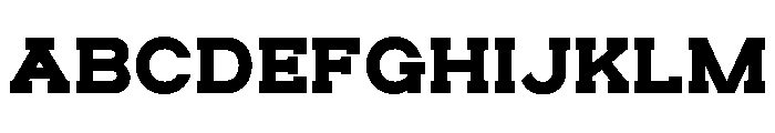 HESKORSLAB-Bold Font UPPERCASE
