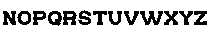 HESKORSLAB-Bold Font UPPERCASE