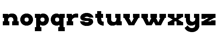 HESKORSLAB-Bold Font LOWERCASE