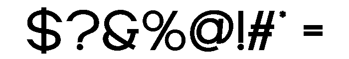 HESKORSLAB-ExtraLight Font OTHER CHARS
