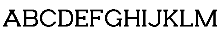 HESKORSLAB-ExtraLight Font UPPERCASE
