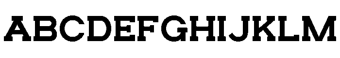 HESKORSLAB-Medium Font UPPERCASE