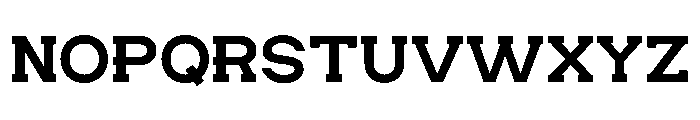 HESKORSLAB-Medium Font UPPERCASE